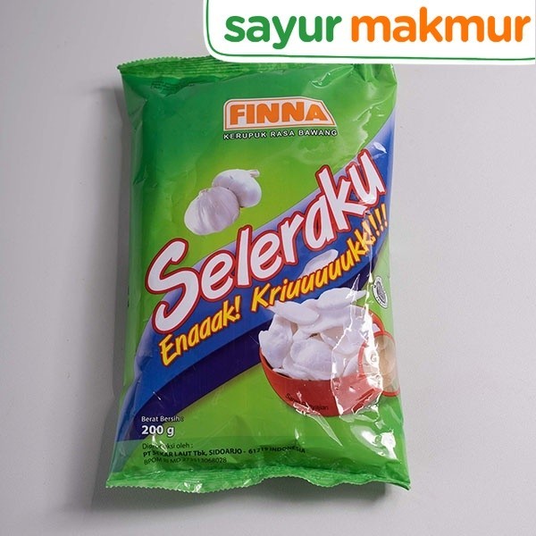 

Finna Seleraku Kerupuk Bawang 200 gram Sayurmakmur