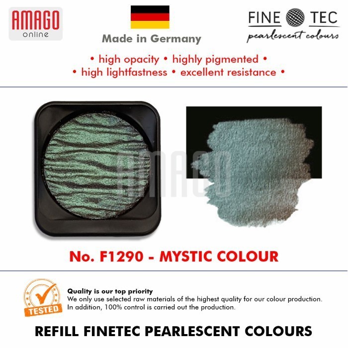 

FINETEC - Pearlescent Watercolour - F1290 Mystic Colour - Round 30mm