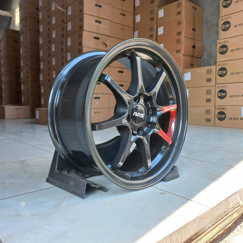 VELG CE28 H8 R15 warna black glossy
