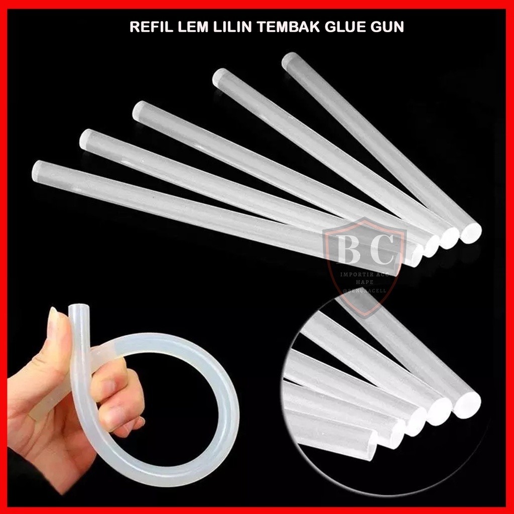

REFIL LEM LILIN TEMBAK GLUE GUN - ISI ULANG LEM LILIN TEMBAK REFIL - BC
