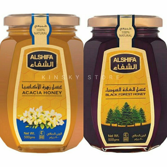 

Madu Al Shifa Acacia dan Black Forest Honey 50gr