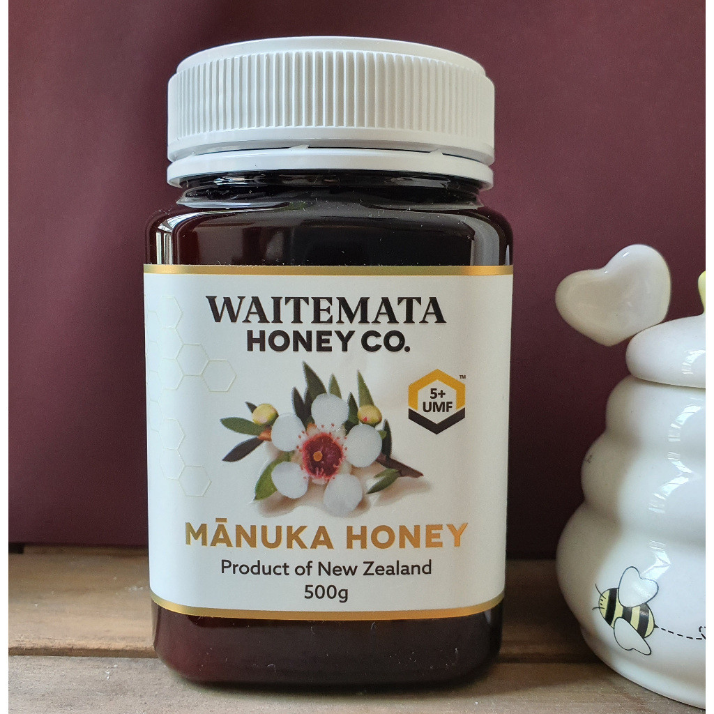 

Waitemata Manuka UMF 5, 500g, Raw Honey, New Zealand