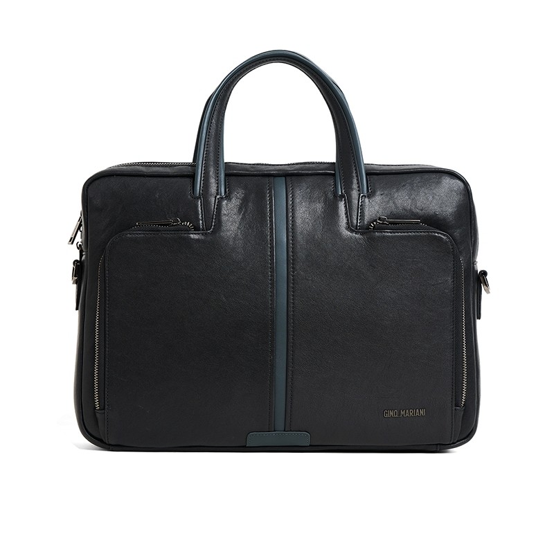 Tas Briefcase Bag Gino Mariani Hanz Black