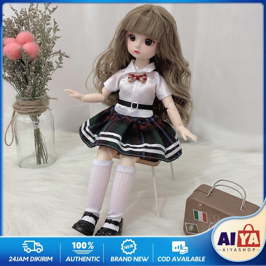 Boneka BJD Doll Princess 30CM Boneka Cantik Boneka Princess Doll Boneka Yuna Boneka Mainan Anak Kore