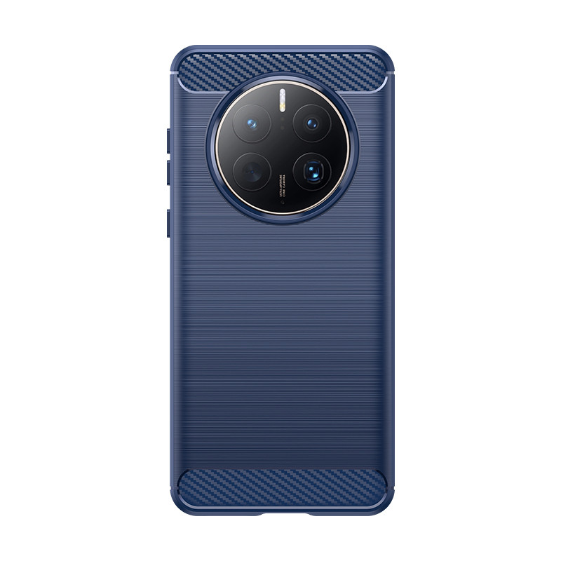 Phone Cover Huawei Mate 50 Pro Carbon Fibre Soft Lens Protect for Huawei Mate 50 Pro Case Casing