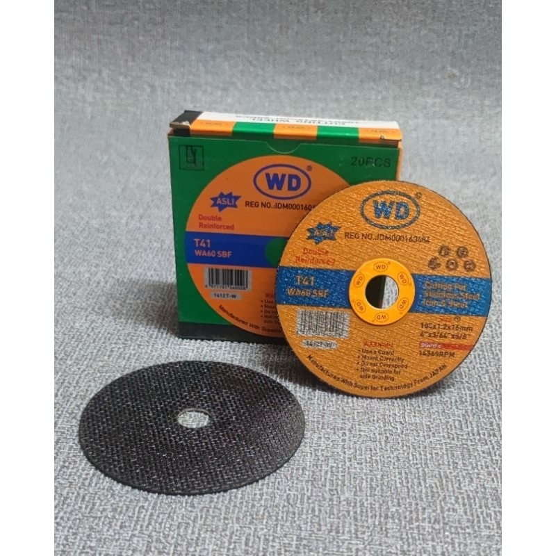 [600] BATU GERINDA POTONG 4 INCH WD MATA POTONG BATU POTONG ASLI ORIGINAL 1 DUS ISI 600 BUAH