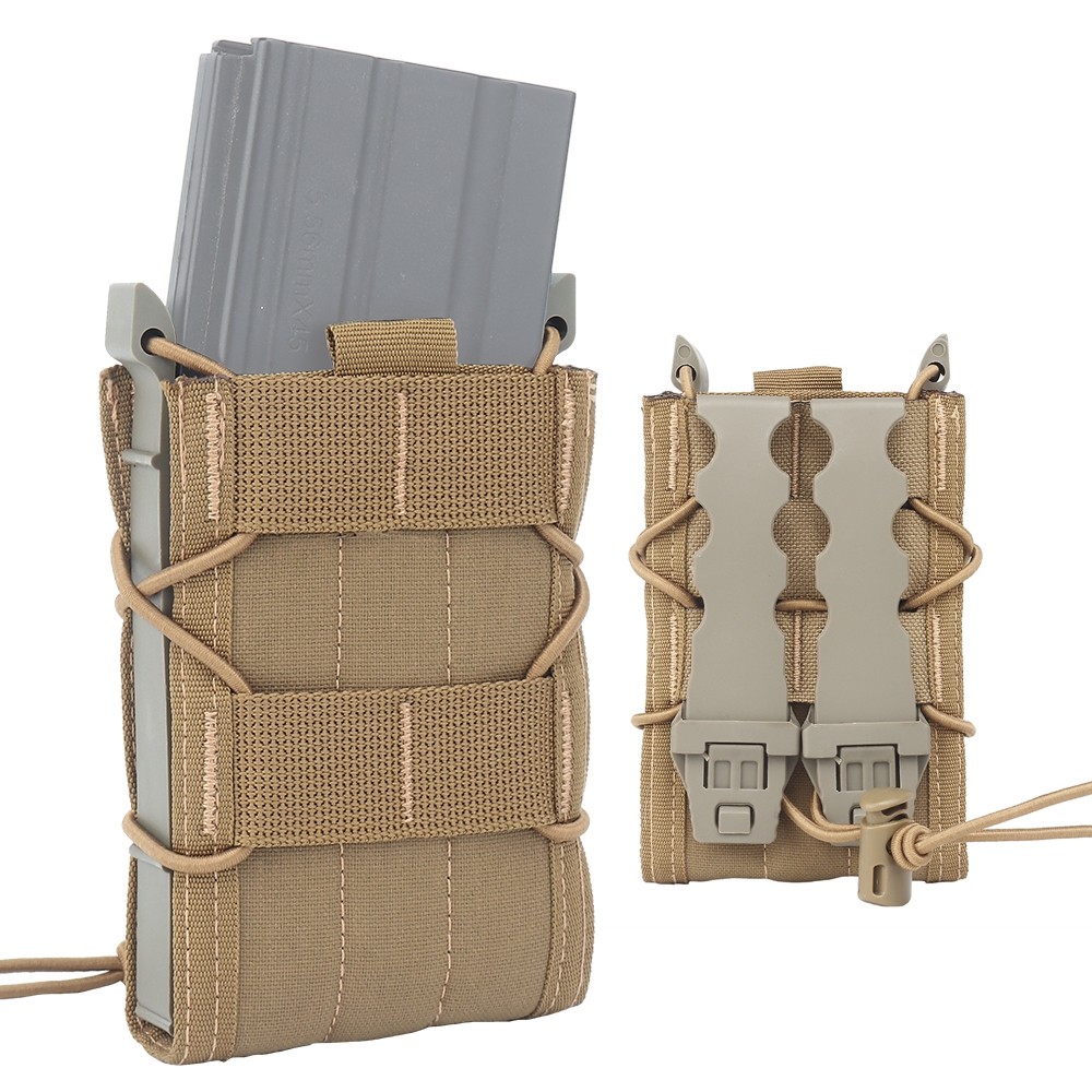 5.56 Single Magazine Pou for AK AR M4 AR15 Molle Magazine Bag Rifle Pitol Molle Mag Holster Pou Hunt