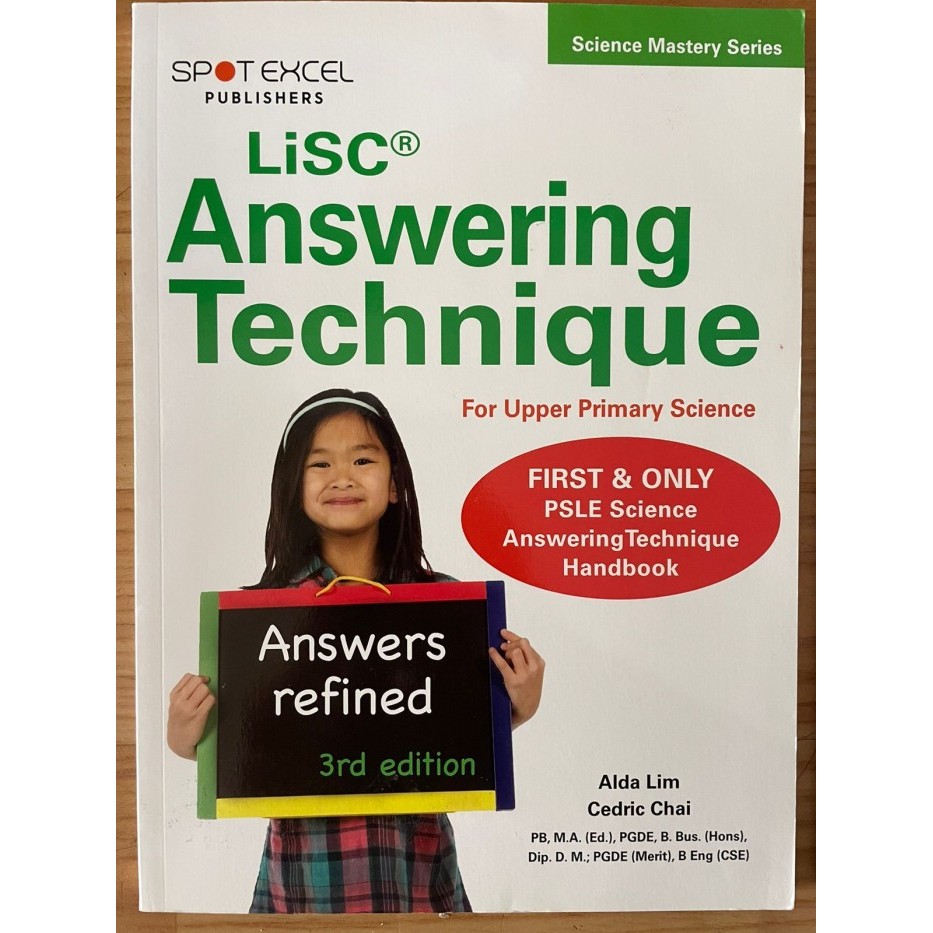 

LISC Science Mastery Science Series - Answering