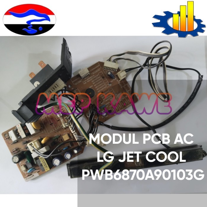 MODUL PCB AC LG JET COOL PWB6870A90103G (COPOTAN)