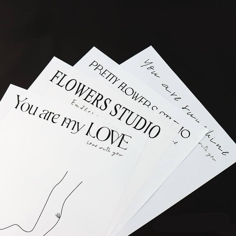 

ISI 20Lembar KERTAS CELLOPHANE TULISAN/ KERTAS BUCKET TULISAN FLOWERS STUDIO/ CELOPHANE PUTIH MOTIF TULISAN