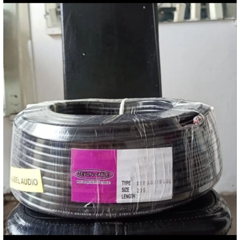 ( harga 1 rol ) kabel  Hyo jevon 2x0.75 50y serabut tebal