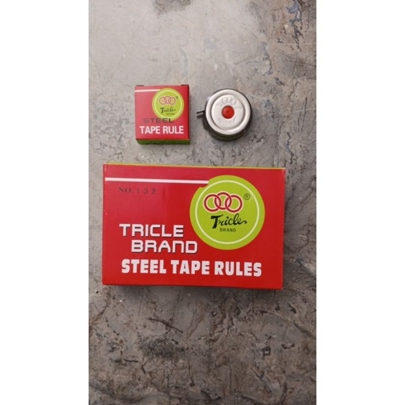 Meteran keong 2m / meteran besi 2m