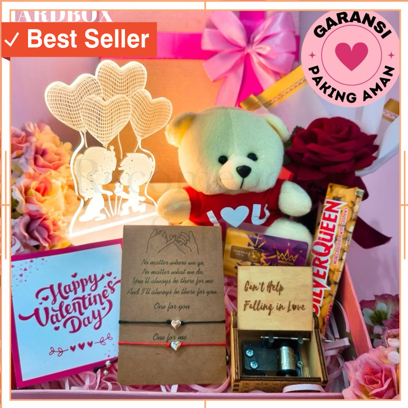 

Hampers Keren KReatif Murah Kekinian / Hampers Valentine Premium / Kado Valentine Premium ( SWEET )