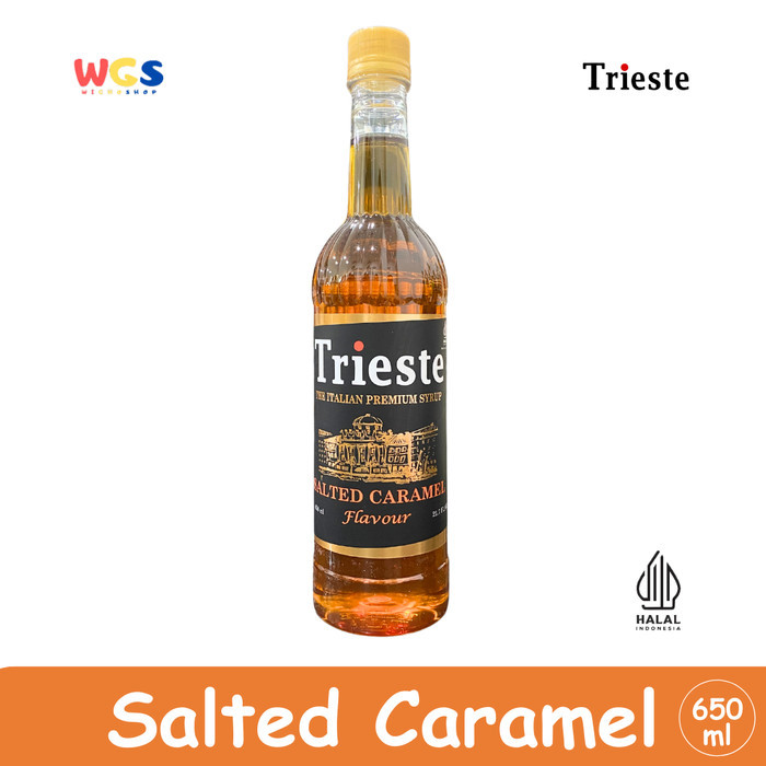 

Terjual Syrup Trieste Salted Caramel Flavour - Sirup Salted Caramel - 650 mlTerlaris