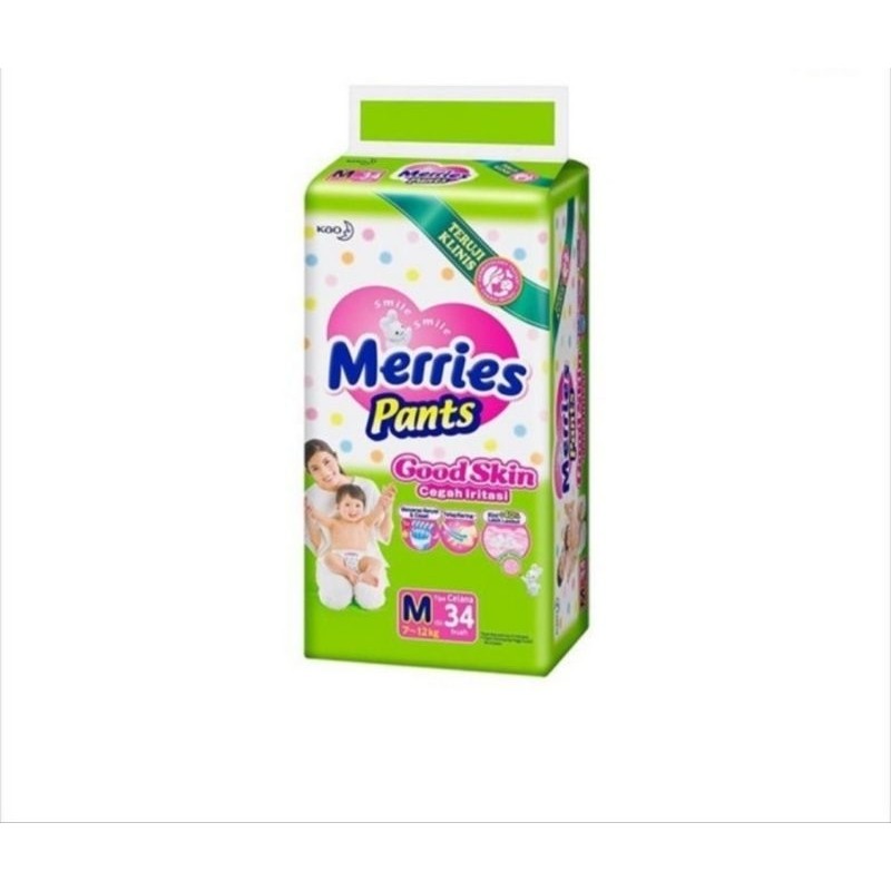 Merries M34 - isi 34 popok bayi