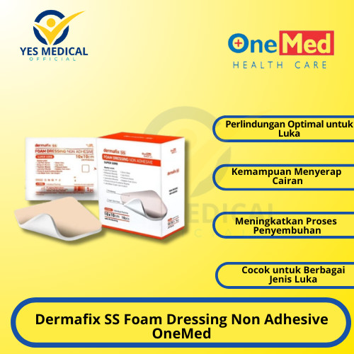 Dermafix SS Foam Dressing Non Adhesive OneMed