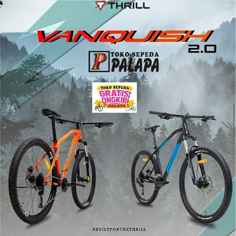 PROMO SPESIAL MTB 27.5 THRILL THRILL VANQUISH 2.0 Sepeda Gunung 2 NEW