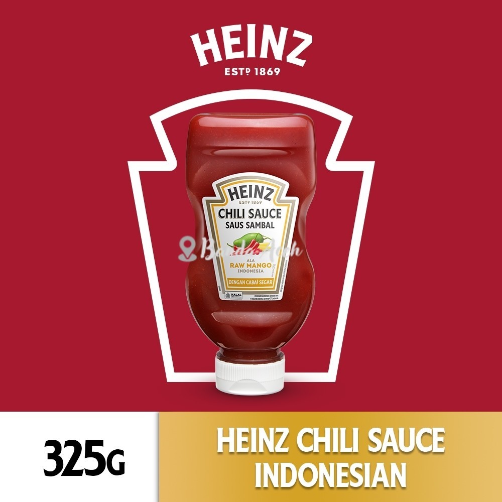 

(Aceh) HEINZ Saus Sambal Indonesia 325 g