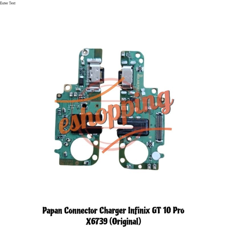 Pcb Konektor Charger / Papan Flexibel Con Cas Infinix GT 10 Pro X6739 Original