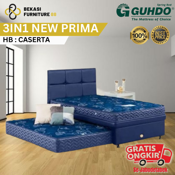 Full Sett Kasur 3in1 Guhdo Springbed New Prima