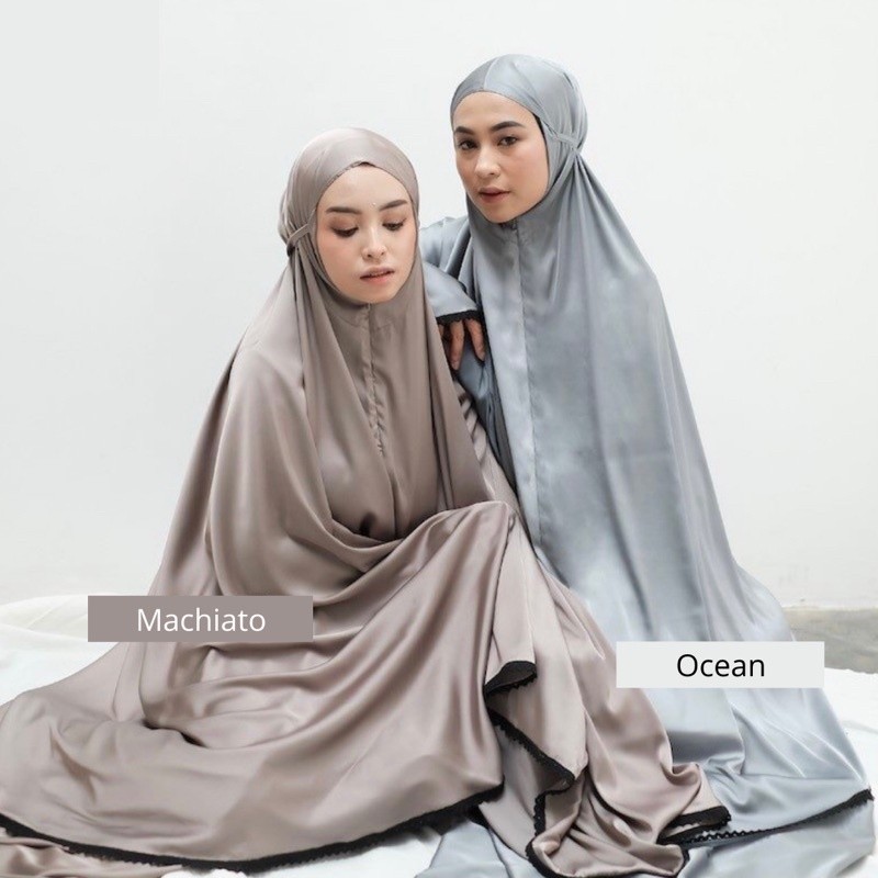 CHAYRA PRAYER SET | MUKENA SATIN ARMANY SILK / SATIN SILK