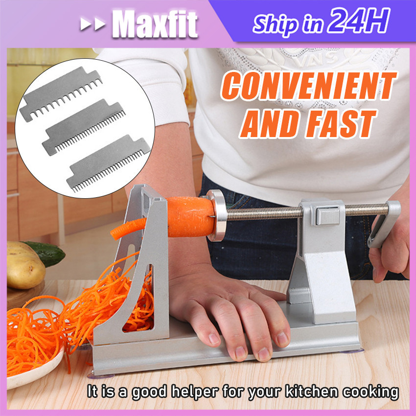 Vegetable Slicer Machine Manual 4 Jenis Multifungsi Alat Pemotong Sayuran Dan Buah Parutan Alat Paru