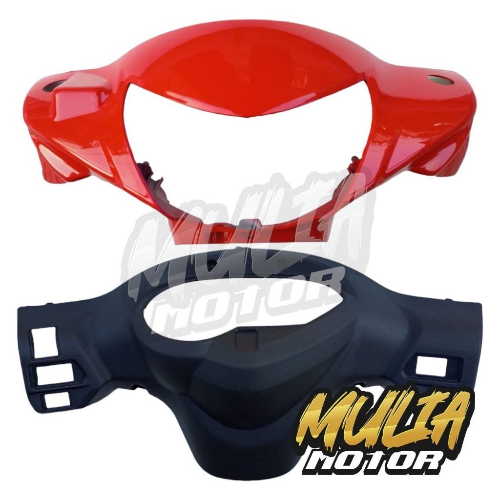 BATOK KEPALA BATOK TOTOK DEPAN BATOK BELAKANG SMASH 110 NEW SMASH NEW WARNA MERAH