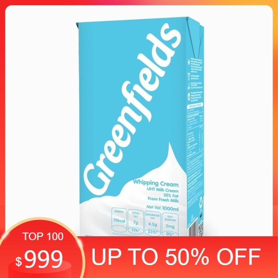 

Greenfield Whipping Cream - 1 LTR