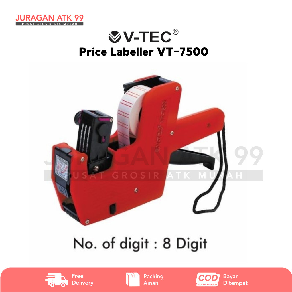 

Price Labeller V-Tec Alat Label Harga V-Tec VT-7500
