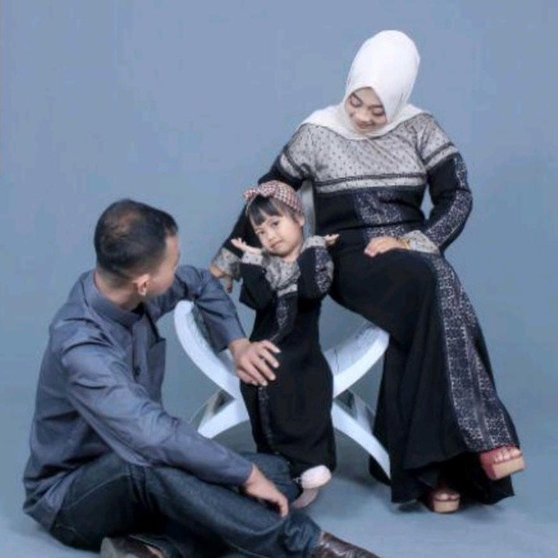 Abaya Arab Saudi Hitam Abaya Turki Hitam Abaya Dhubai Hitam Modern Couple Motif Renda Fashion Muslim