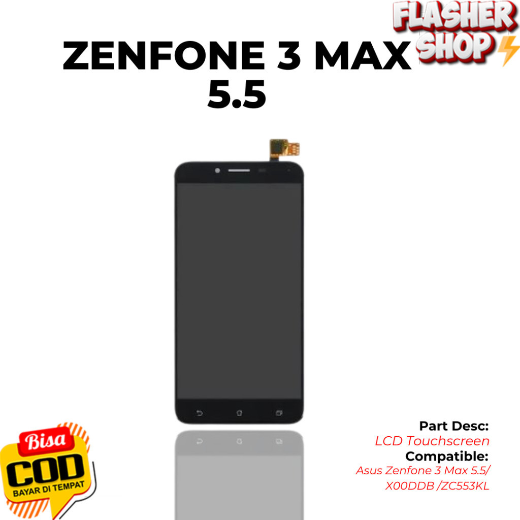 LCD Asus Zenfone 3 Max 5.5/X00DDB/ZC553K Fullset LCD Touchscreen