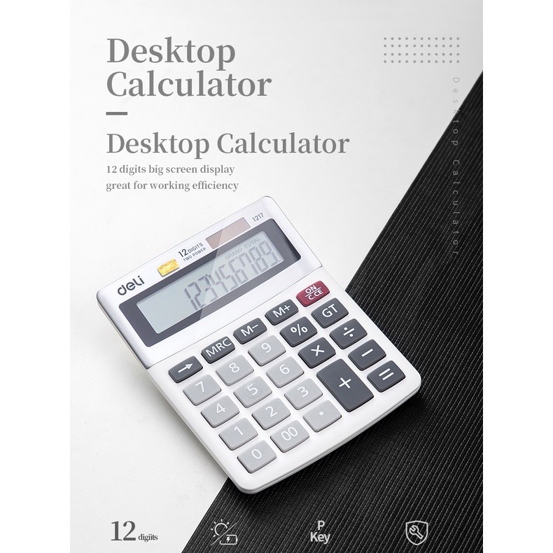 

Kalkulator / Calculator DELI 12 Digits - W1217