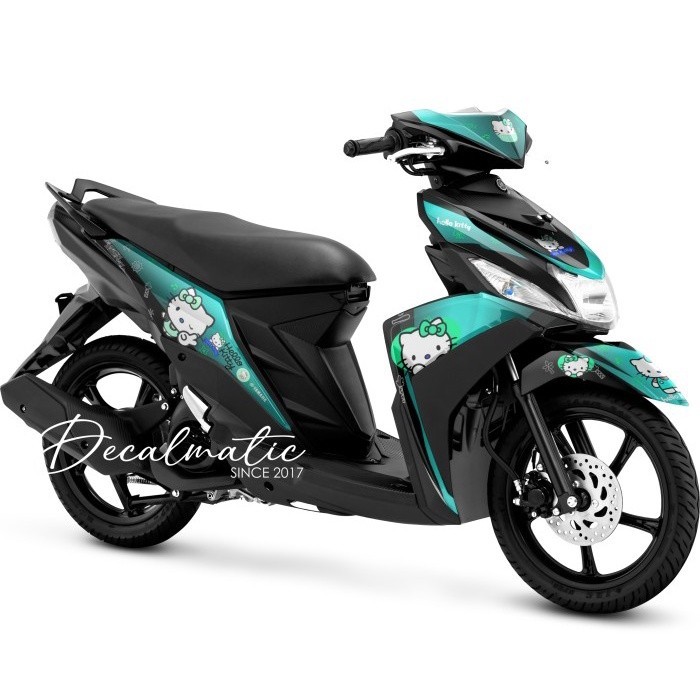 Decal Mio M3 Full Body Stiker Full body Motor Mio Z Sticker Mio 125 Hello kitty 9