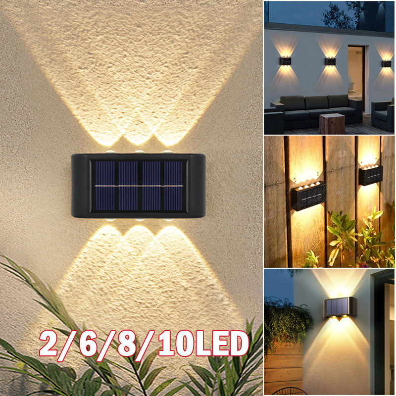 16LED Lampu Dinding Tenaga Surya / Lampu Taman Tenaga Surya / Dinding Hias Taman Outdoor /Outdoor Wa