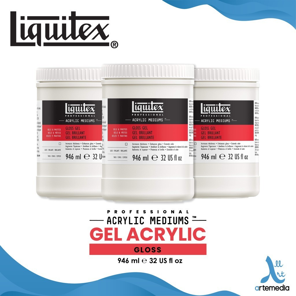 

Medium Cat Akrilik Liquitex Professional 946ml Gel Acrylic Medium