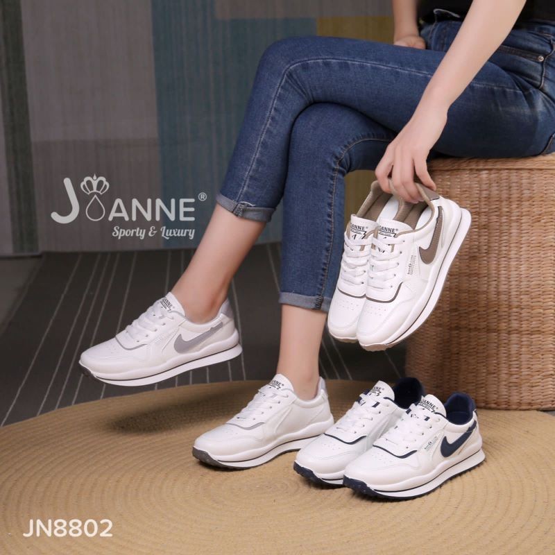[JOANNE] Sepatu Sporty Sneakers Shoes JN8802N