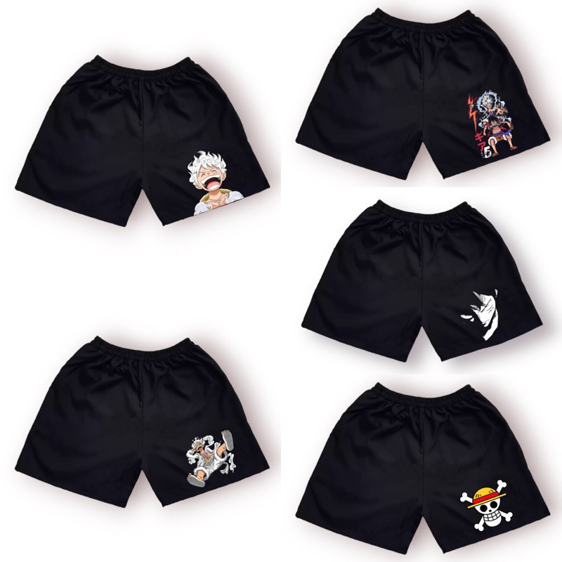 Boxer Luffy Gear 5 | Boxer One Piece Sablon MD DTF | Celana Boxer