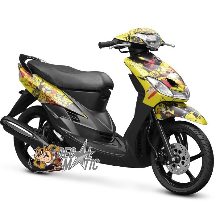 Decal Mio Sporty Full Body Stiker Full Body Motor Mio Smile Sporty - Marsupilami
