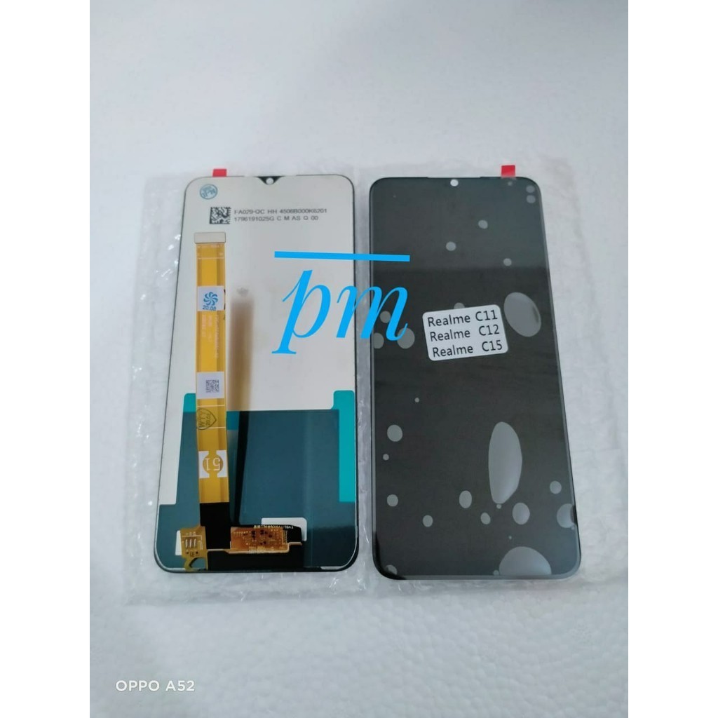 LCD REALME C11 FULLSET + TOUCHSCREEN BLACK ORI