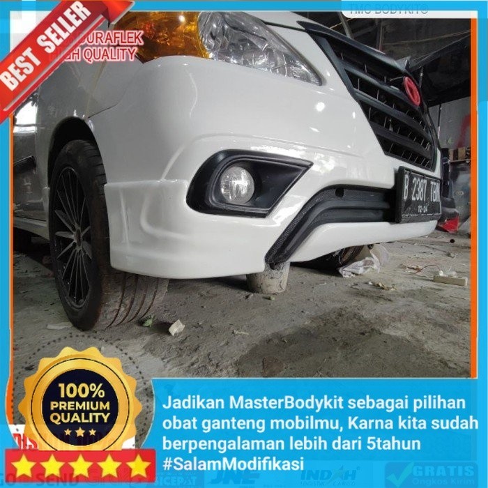Aksesoris Bemper Mobil paket upgrade bodykit kijang innova bodikit kijang innova 2013 2014 2015 lux