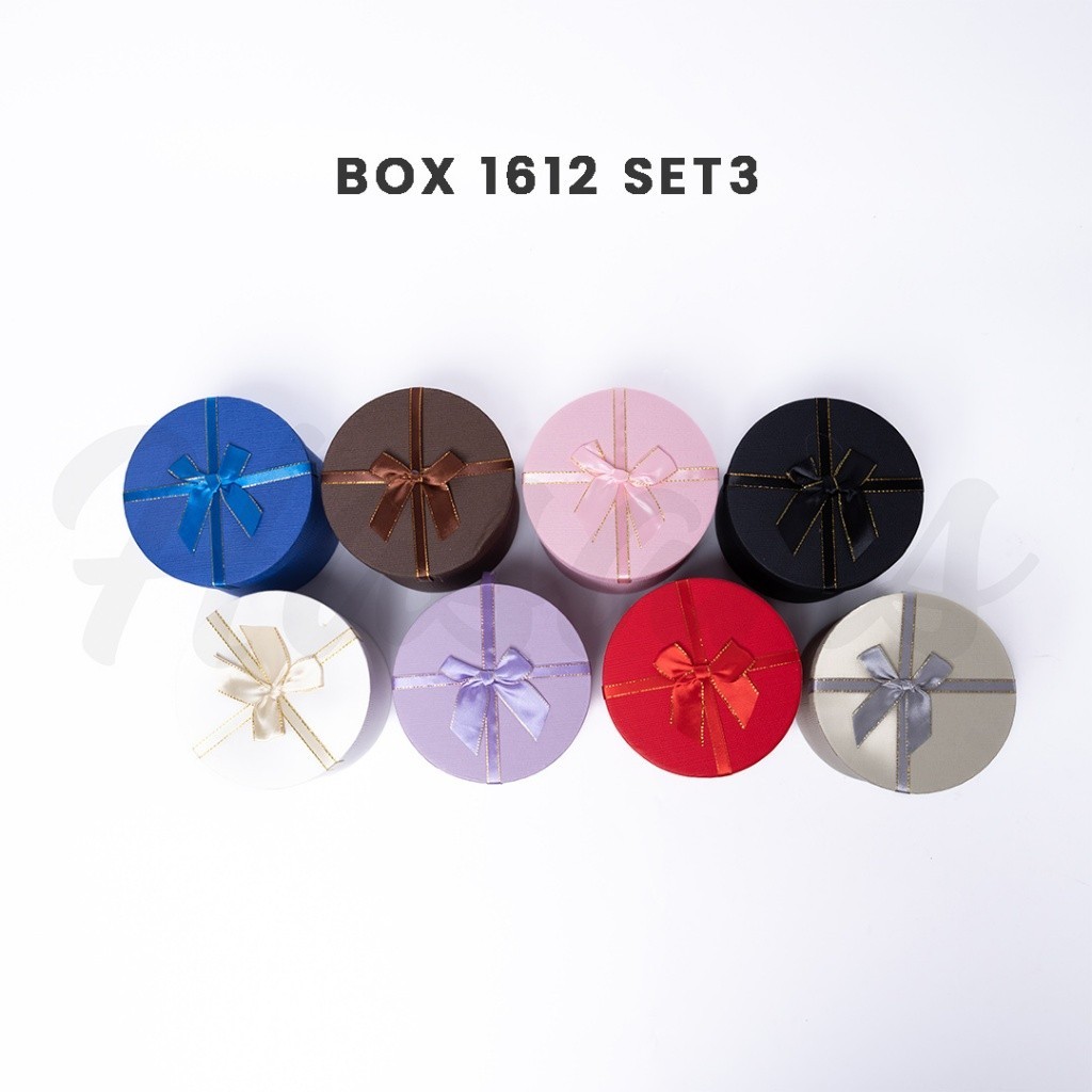 

(HASANS HOME)[1 Set] Box Kado / Kotak Hampers / Hard Box / Gift Box / Kotak Kado Hadiah / Box 1612 Set3