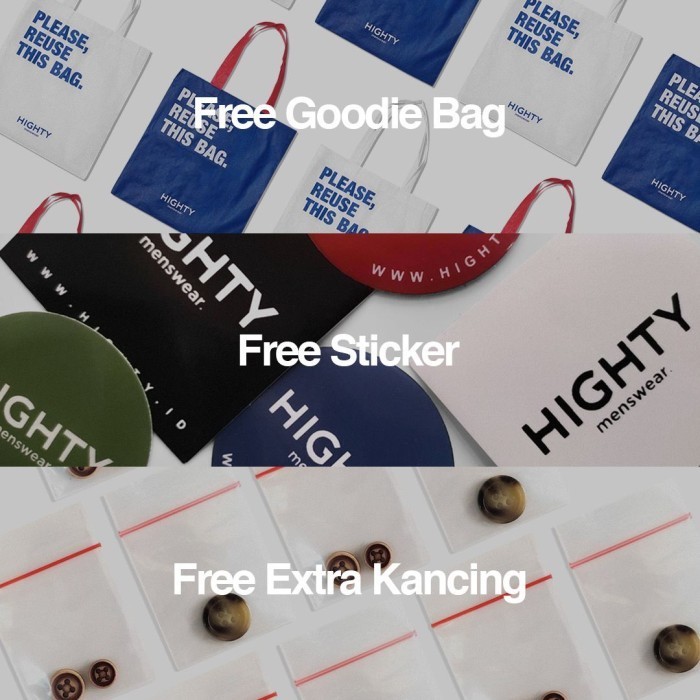 ✨MURAH✨ -HIGHTY Navy Grid Flannel Oversized Shirt | Kemeja Flanel Pria - S