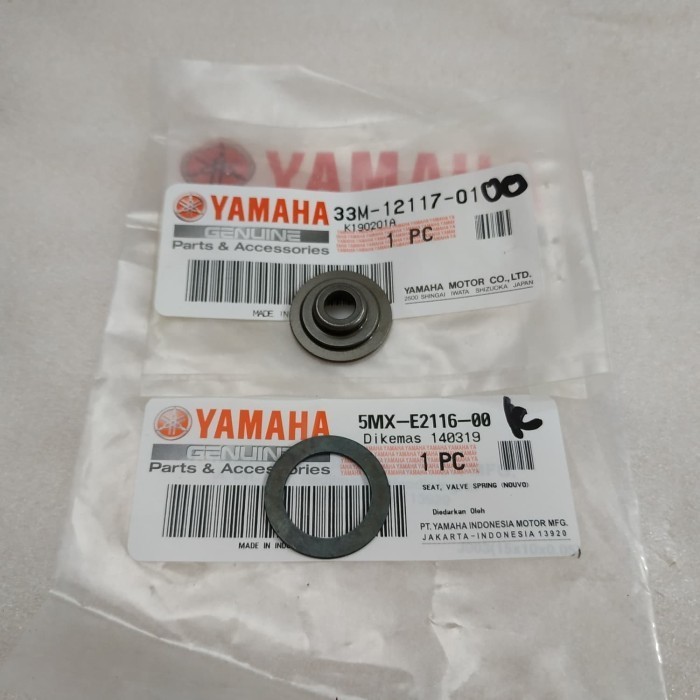 RETAINER/RUMAH KUKU KLEP+RING PER KLEP ORIGINAL YAMAHA MIO