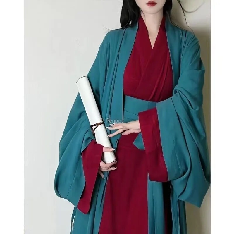 Chinese Hanfu Dress Women Cosplay Costume 2023 Ancient Traditional Hanfu Dress Song Dynasty Hanfu Gr