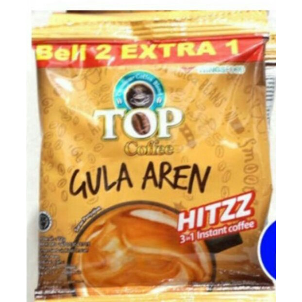 

Kopi Top Gula Aren Sachet Kopi Instan 3 in 1 dengan Rasa Tradisional