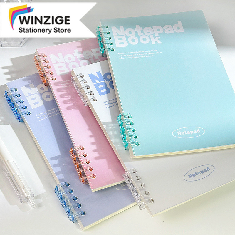 

Winzige Buku Catatan A5 B5 Buku Tulis Sekolah Lucu Ring Notebook Aesthetic Lose Leaf Binder Kuliah Siswa Universita