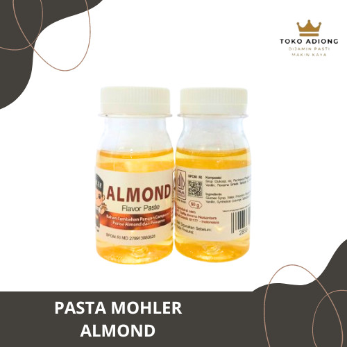 

PASTA MOHLER ALMOND 60 ML - pasta perisa pewarna & aroma
