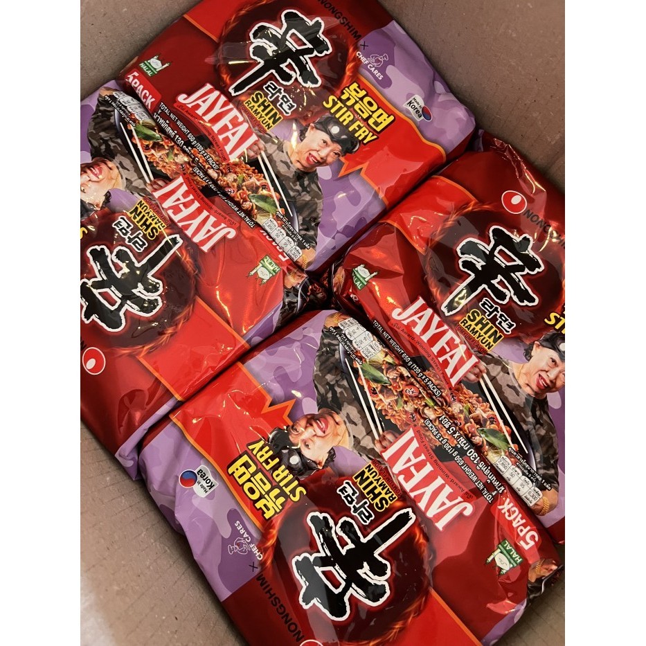 

Nongshim Shin Ramyun JayFai Thailand - Packing Extra+