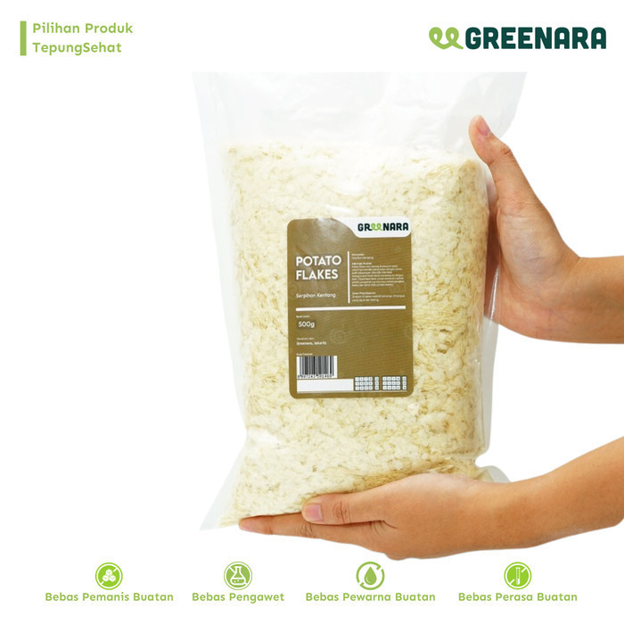 

Serpihan Kentang 500gr / Potato Flakes