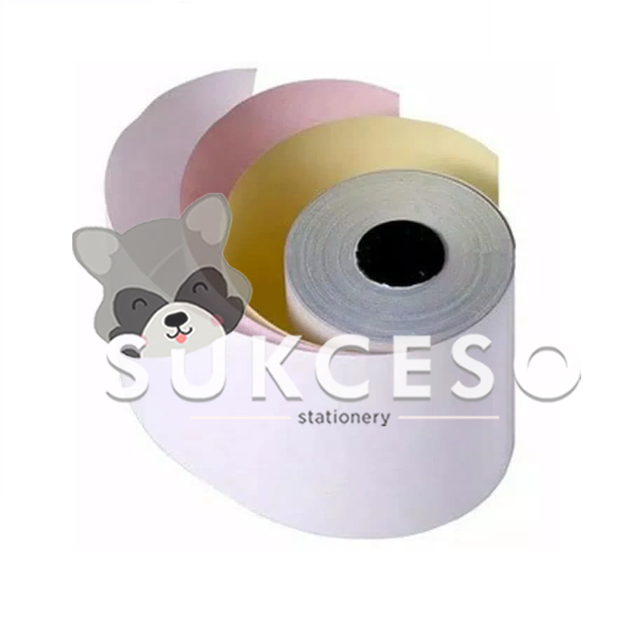 

Gand Tel Struk 75 x 65 mm 3 Ply Kertas Kasir Register Roll 3 Lapis SATUAN ROLL